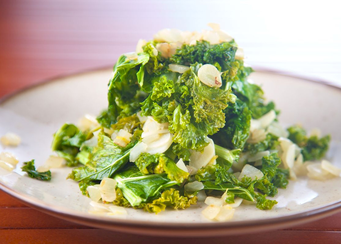 Stewed kale