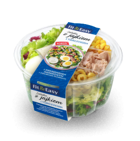 sałatka w opakowaniu Fit&Easy.