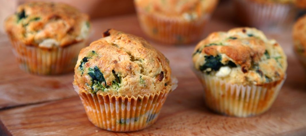 Muffiny szpinakowe 