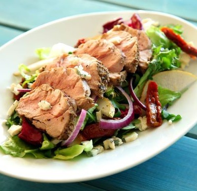Grilled pork tenderloin