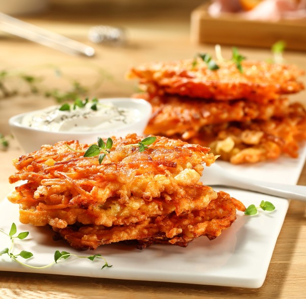 Carrot pancakes