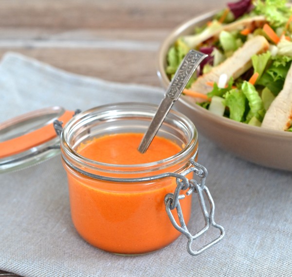 Dressing z pieczonej papryki