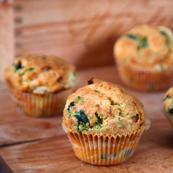 Spinach muffins