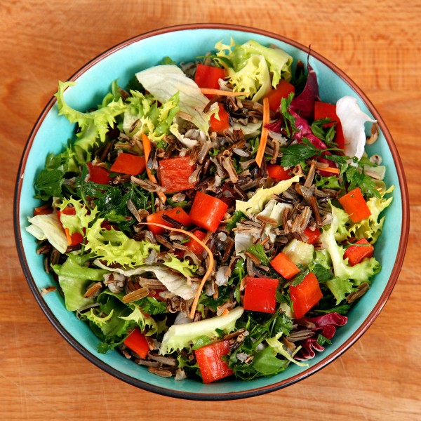 Wild rice salad